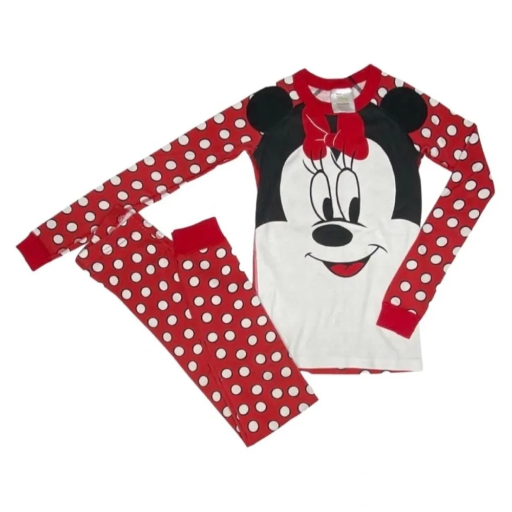 Hanna Andersson Minnie Mouse Long Johns‎ Pajamas